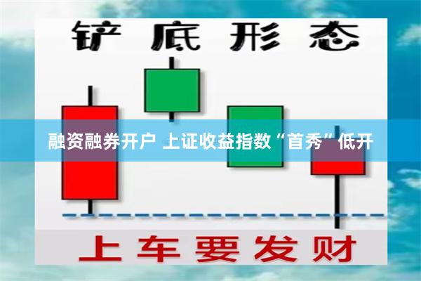 融资融券开户 上证收益指数“首秀”低开