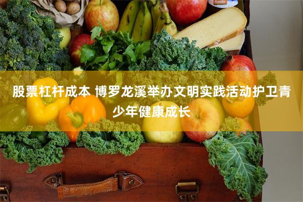 股票杠杆成本 博罗龙溪举办文明实践活动护卫青少年健康成长